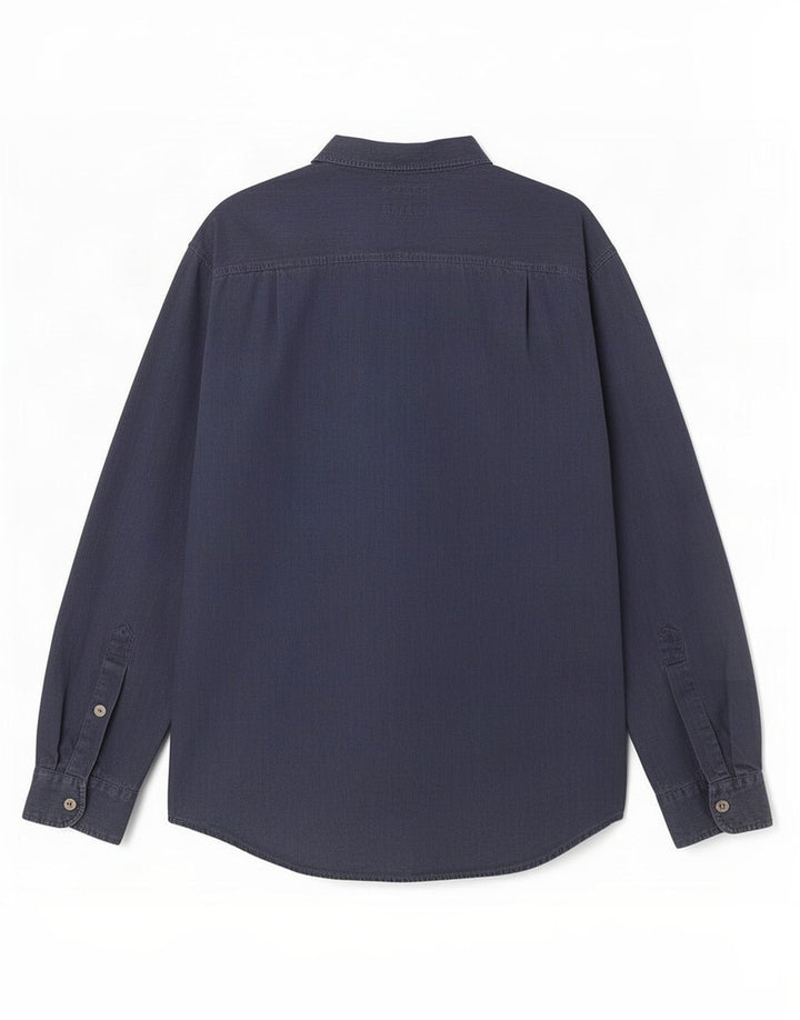 Levi's Herren-Hemd, groß, marineblau, Baumwolle