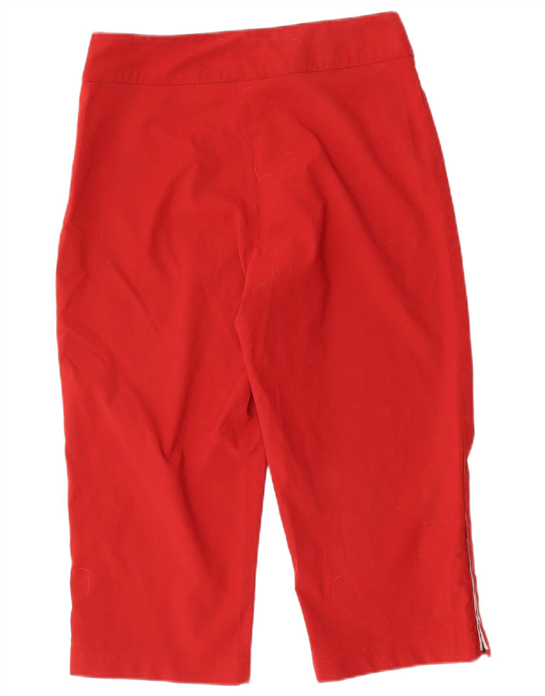 Adidas Damen Caprihose UK 14 Large W30 L19 Rot Polyester