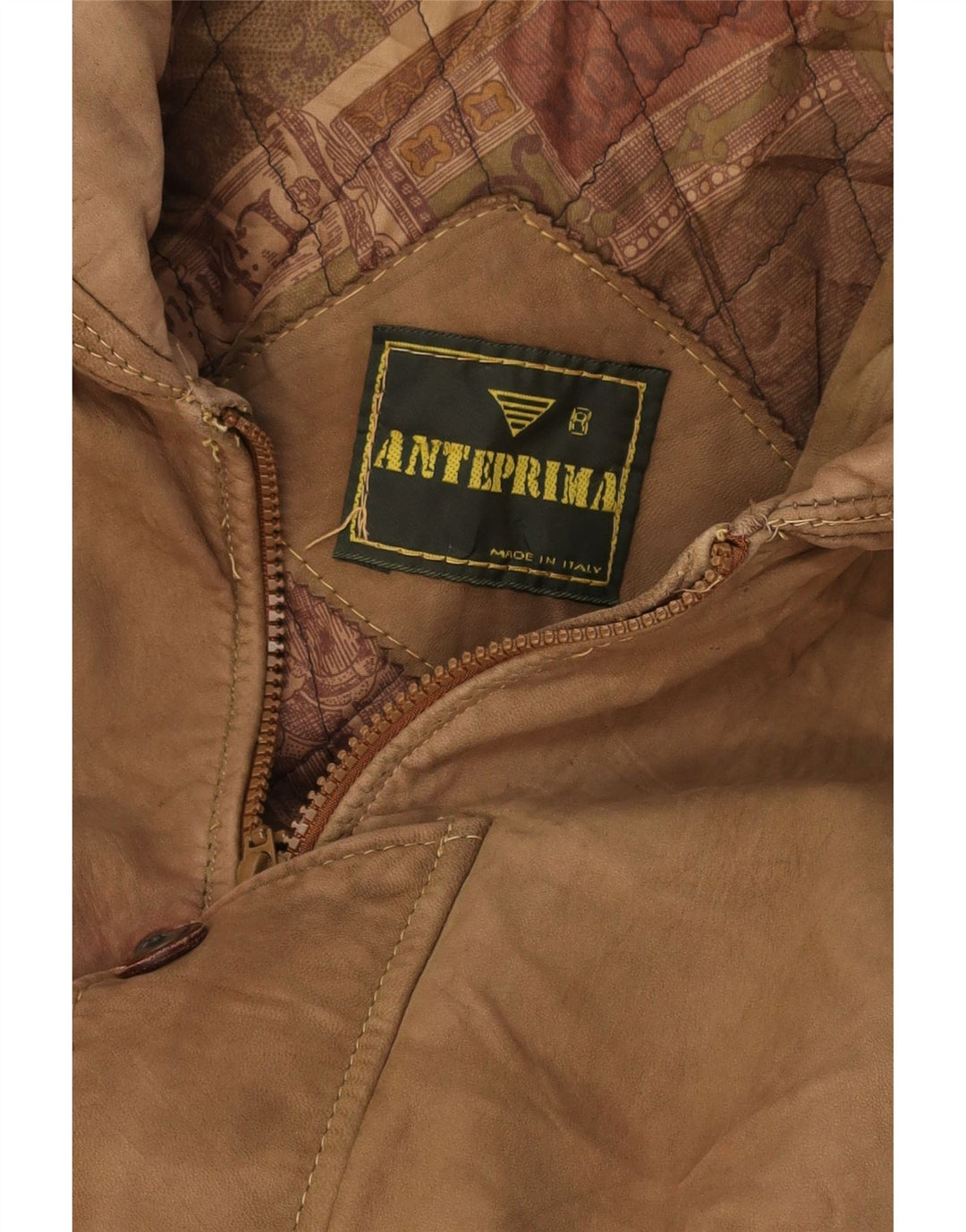 VINTAGE Mens Utility Jacket UK 40 Large Brown Vintage Vintage and Second-Hand Vintage from Messina Hembry 