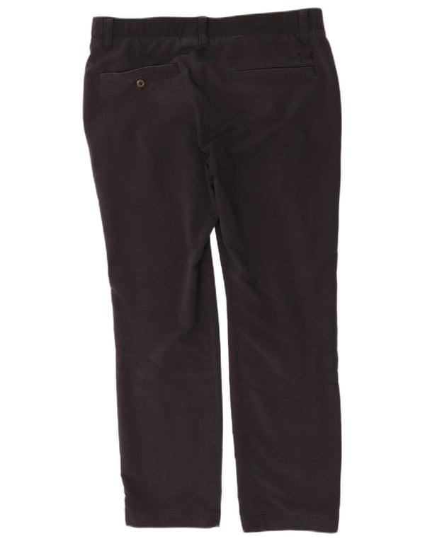 Under Armour Herren Straight Chino Hose W36 L30 Marineblaues Nylon