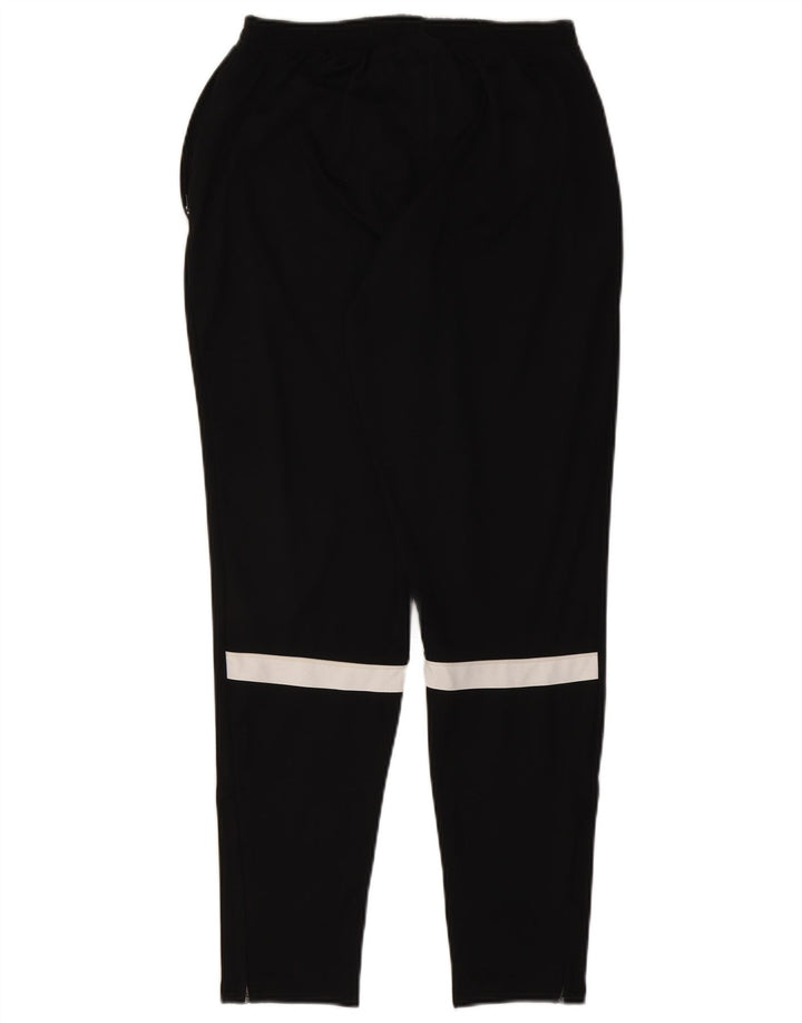 Nike Herren-Trainingshose XL, schwarzes Colourblock-Polyester