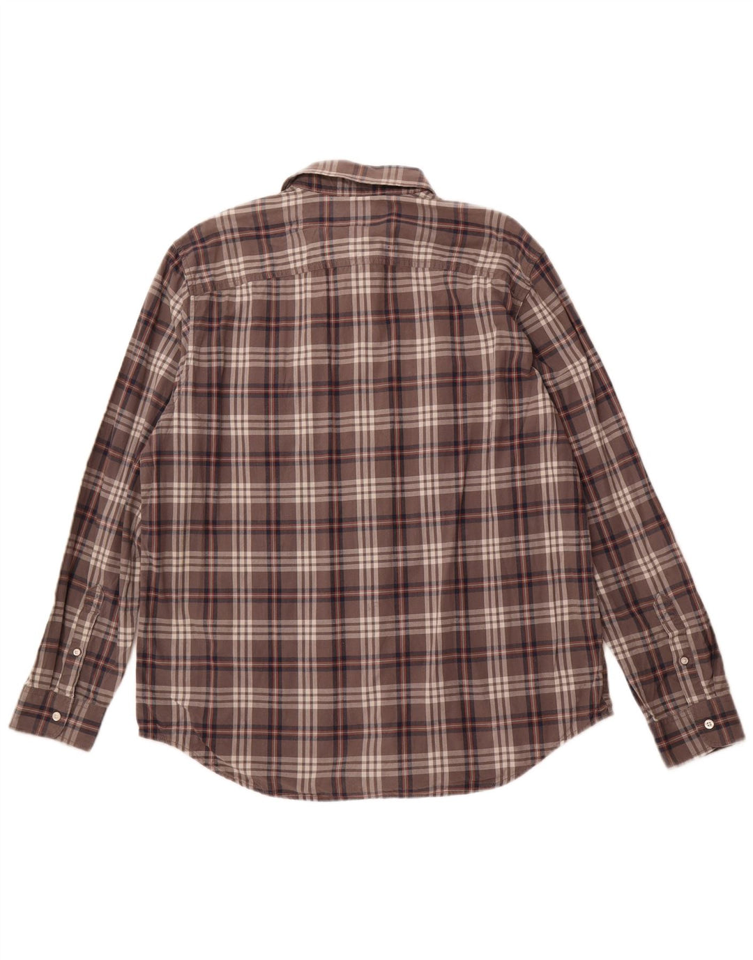 TIMBERLAND Herren-Hemd mit normaler Passform, XL, grau kariert, Baumwolle