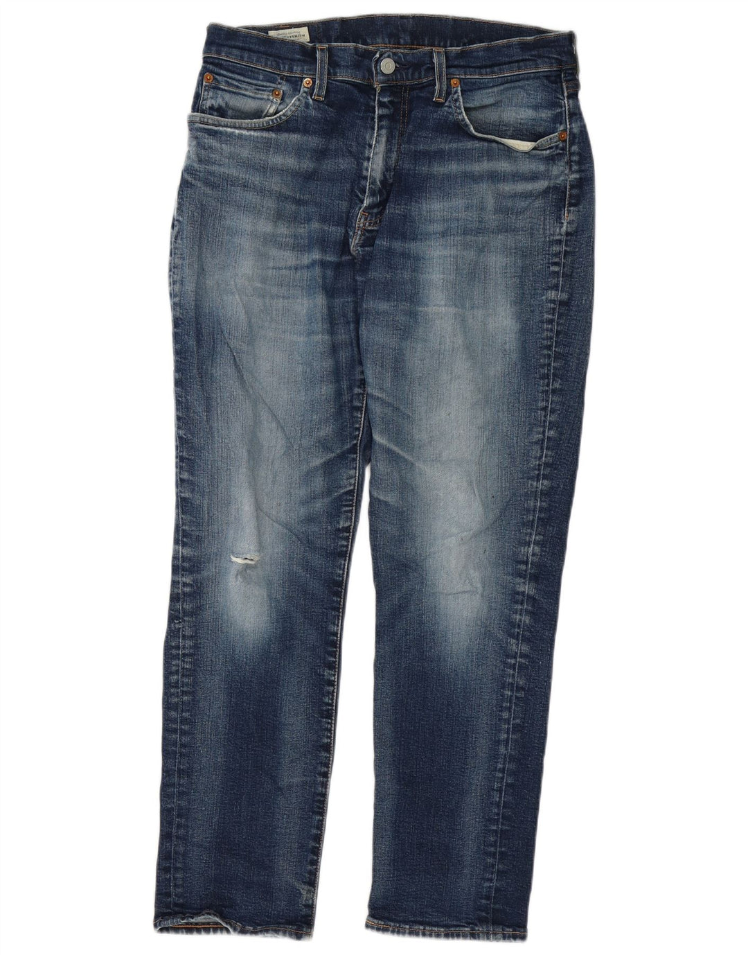 Levi's Herren Slim Jeans W32 L30 Blaue Baumwolle