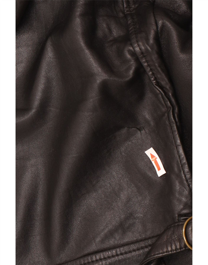 Henry Cottons Damen-Übergröße-Jacke mit Kapuze IT 42 Medium Schwarz