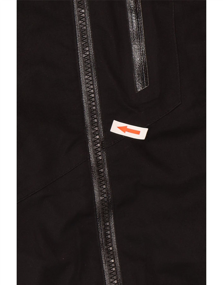 Mountain Warehouse Herren-Regenjacke mit Kapuze, UK 38, Mittelschwarz, Polyester