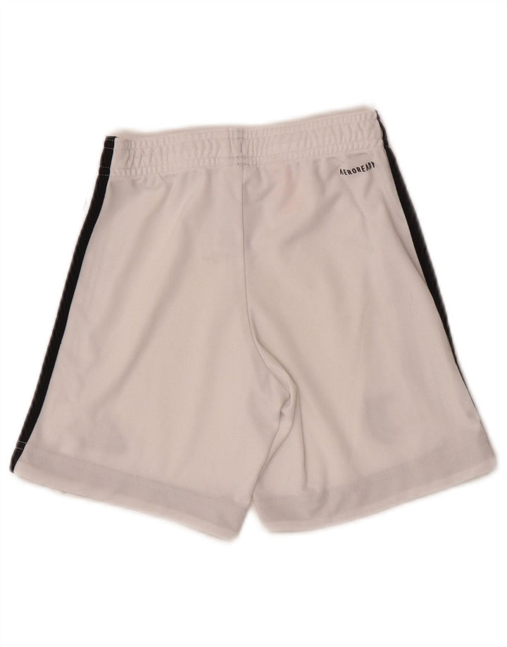 Adidas Juventus Sportshorts für Jungen, 7–8 Jahre, weißes Polyester