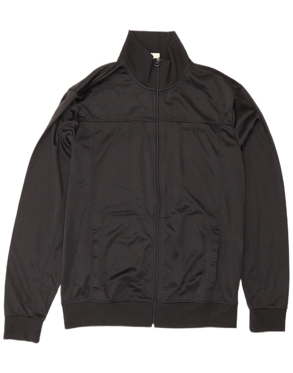 Diadora Herren-Trainingsanzug-Oberteil, Jacke, XL, Schwarz, Polyester