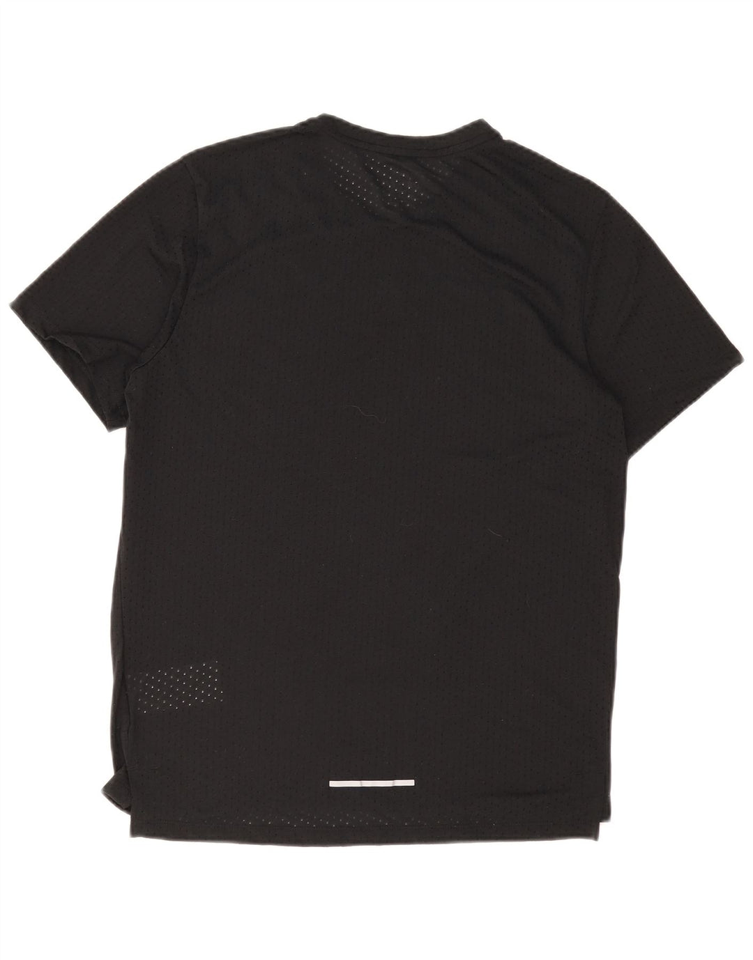 Nike Herren Dri Fit T-Shirt Top Medium Schwarz Polyester
