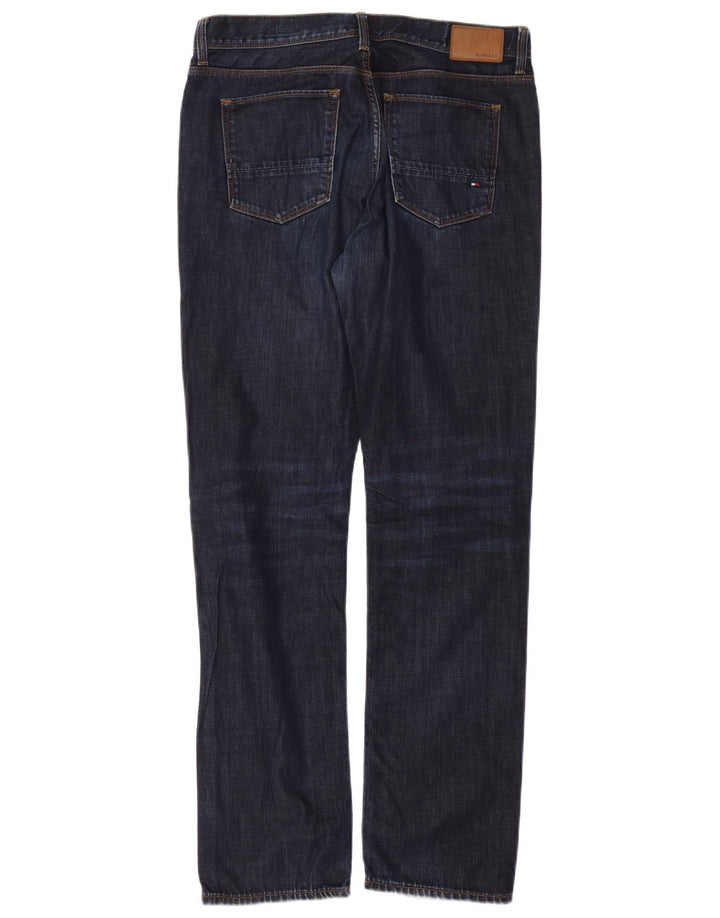 Tommy Hilfiger Herren Mercer Regular Fit Straight Jeans W34 L34 Marineblau