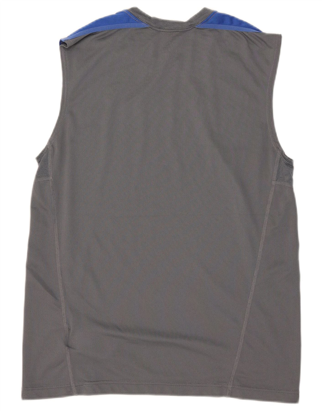 Nike Herren Dri Fit Weste Top Mittelgraues Colourblock-Polyester