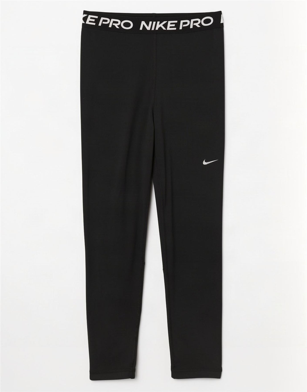 Nike Womens Dri Fit Graphic Crop Leggings UK 12 Mittelschwarzes Polyester