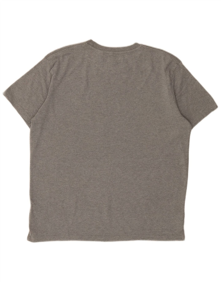 JACK WILLS Herren T-Shirt Top Large Grau Baumwolle