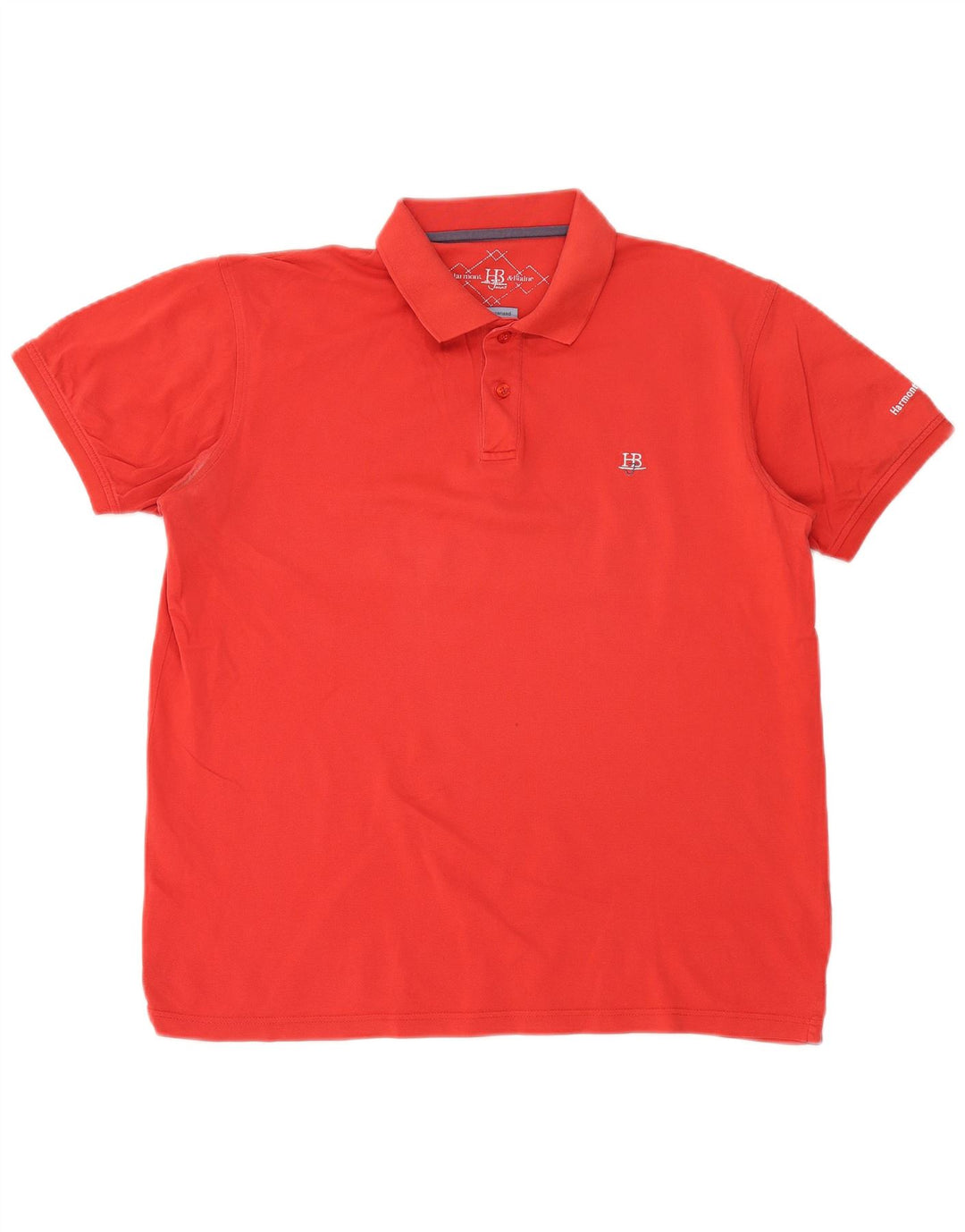 Harmont & Blaine Herren-Poloshirt XL, rote Baumwolle