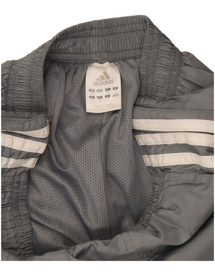 Adidas Damen Trainingshose UK 8 Small Grau