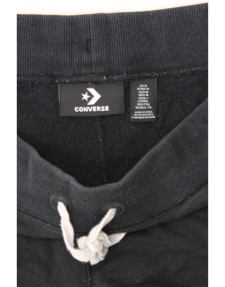 Converse Damen Sportshorts UK 14 Mittelschwarze Baumwolle