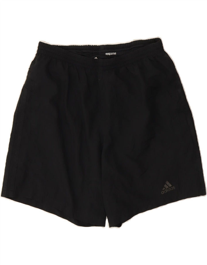 ADIDAS Mens Climalite Sport Shorts Medium Black Polyester Vintage Adidas and Second-Hand Adidas from Messina Hembry 