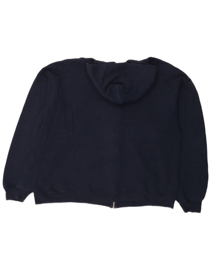 RUSSELL ATHLETIC Damen Dri-Power Zip Hoodie Pullover UK 18 XL Marineblau