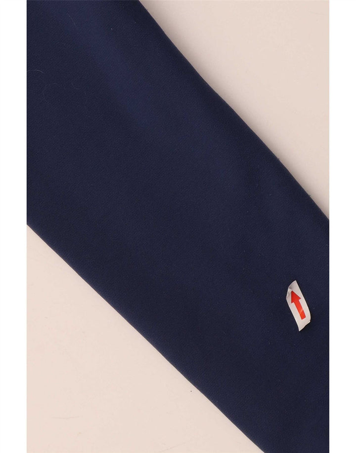 Casucci Damen Hemdbluse UK 12 Medium Marineblau Nylon