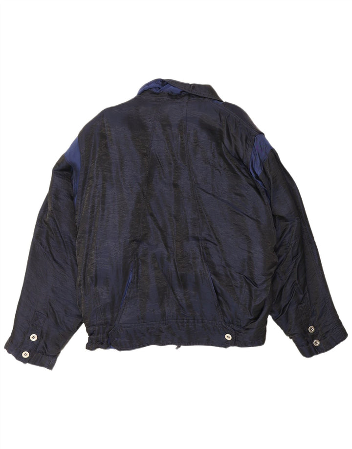 Chillytime Damen-Windbreakerjacke UK 38 Medium Navy Blue Colourblock