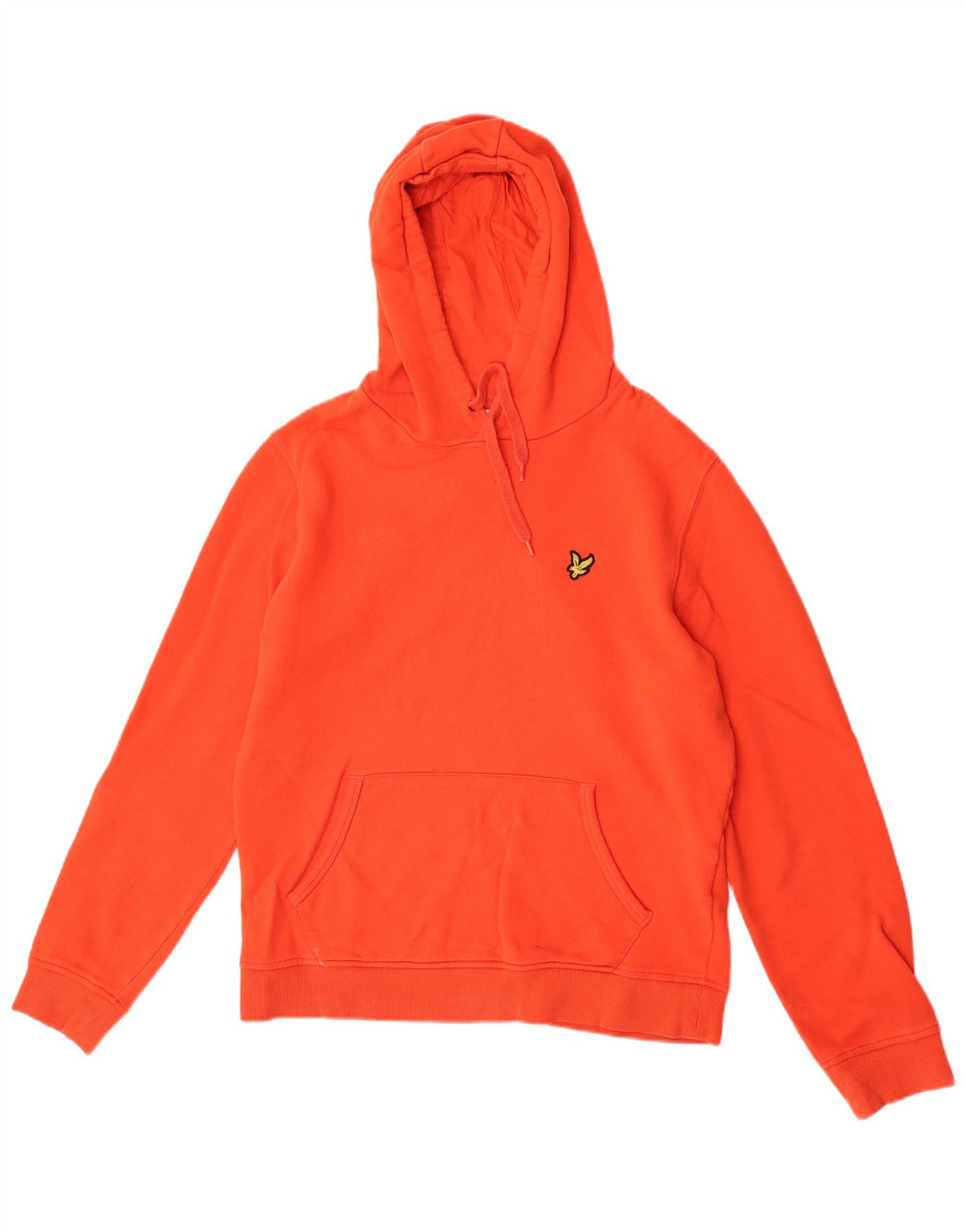 Lyle & Scott Herren-Kapuzenpullover aus mitteloranger Baumwolle