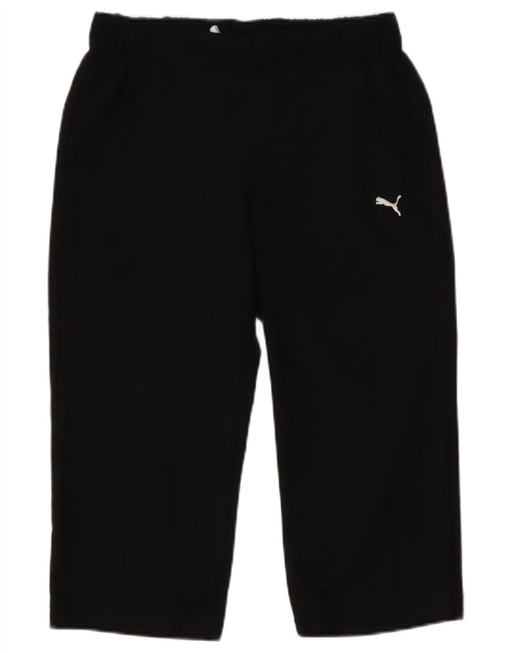 Puma Damen Capri-Trainingshose, Gr. 10, Größe S, Schwarz