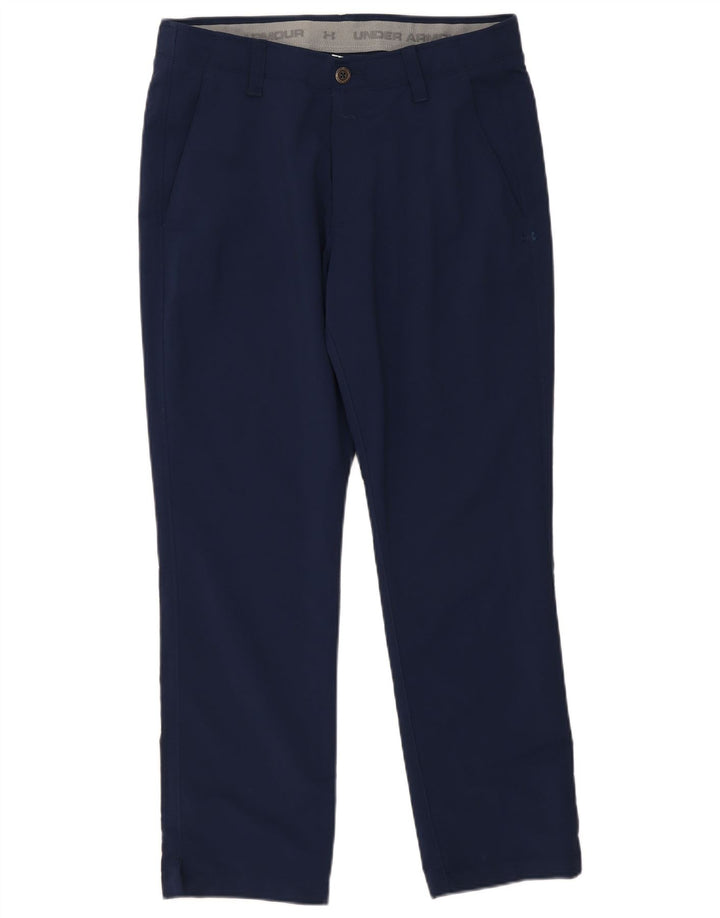 Under Armour Herren Straight Chino Hose W34 L30 Marineblau Polyester