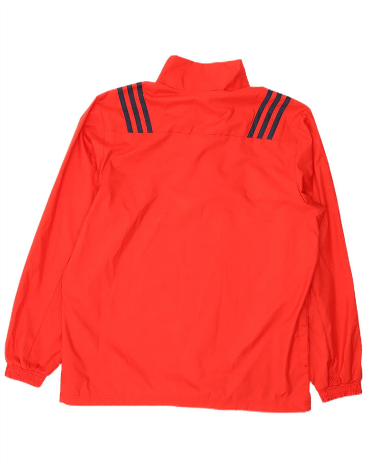 Adidas Herren Munster Rugby Graphic Pullover Trainingsanzug Top Jacke Large Rot
