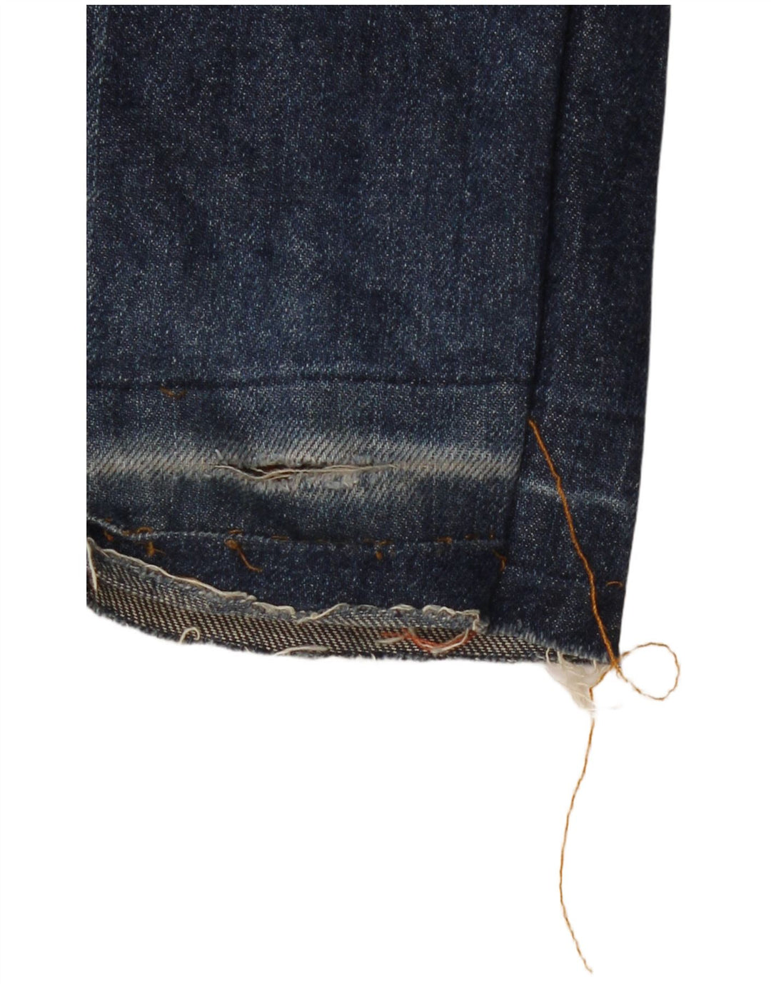 DOLCE & GABBANA Damen Bootcut-Jeans mit enger Passform und niedriger Taille, W34, L30, Blau