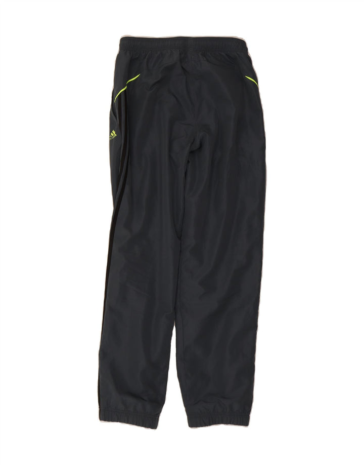 ADIDAS Mens Tracksuit Trousers Joggers UK 38/40 Medium  Grey Polyester Vintage Adidas and Second-Hand Adidas from Messina Hembry 