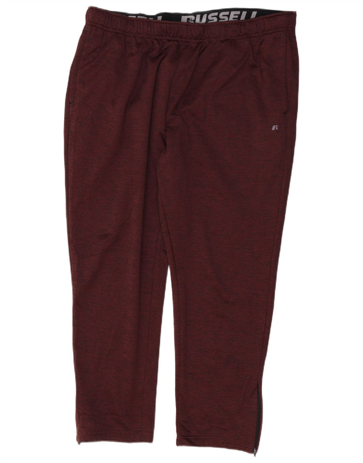 RUSSELL ATHLETIC Herren-Trainingshose 2XL, kastanienbraunes Polyester