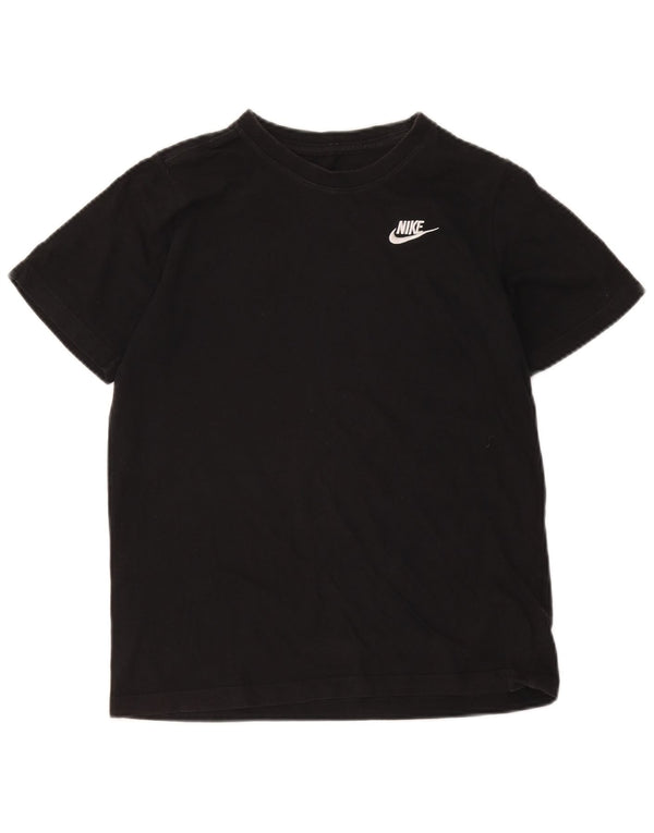 Nike Boys T-Shirt Top 13-14 Years XL Black Cotton