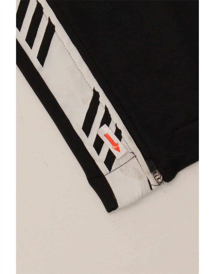 Adidas Herren-Trainingshose mit Grafik, Mittelschwarzes Farbblock-Polyester