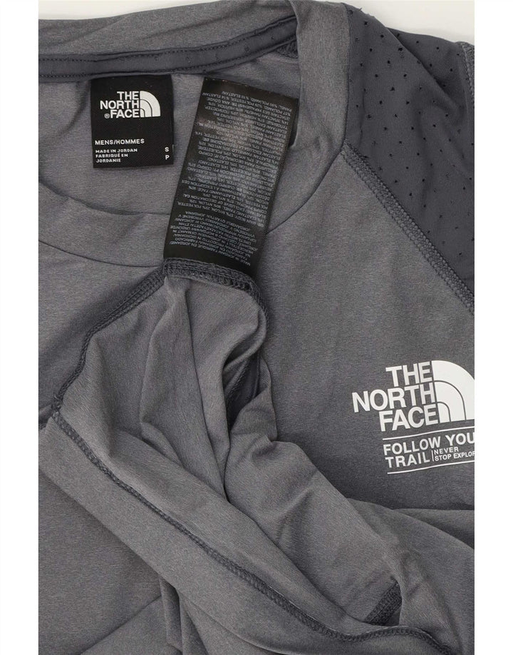 The North Face Herren-Weste mit Grafik, Größe S, Grau, Polyester, Sport