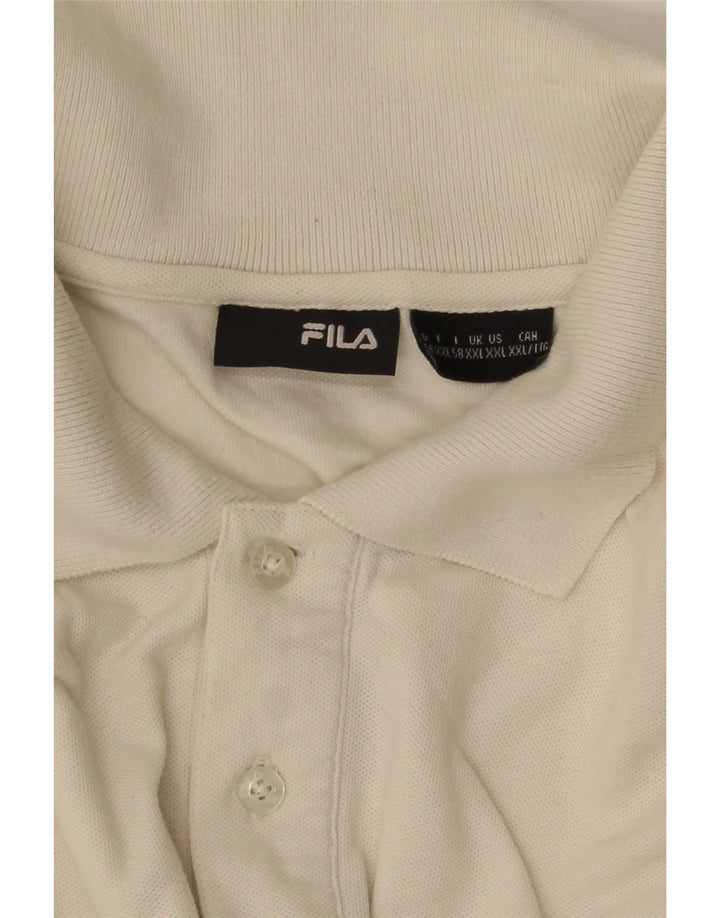 Fila Herren Poloshirt 2XL Weiß