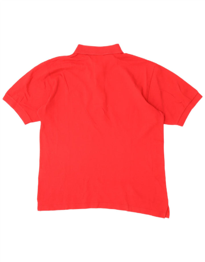 SERGIO TACCHINI Herren Poloshirt IT 46 Kleine rote Baumwolle