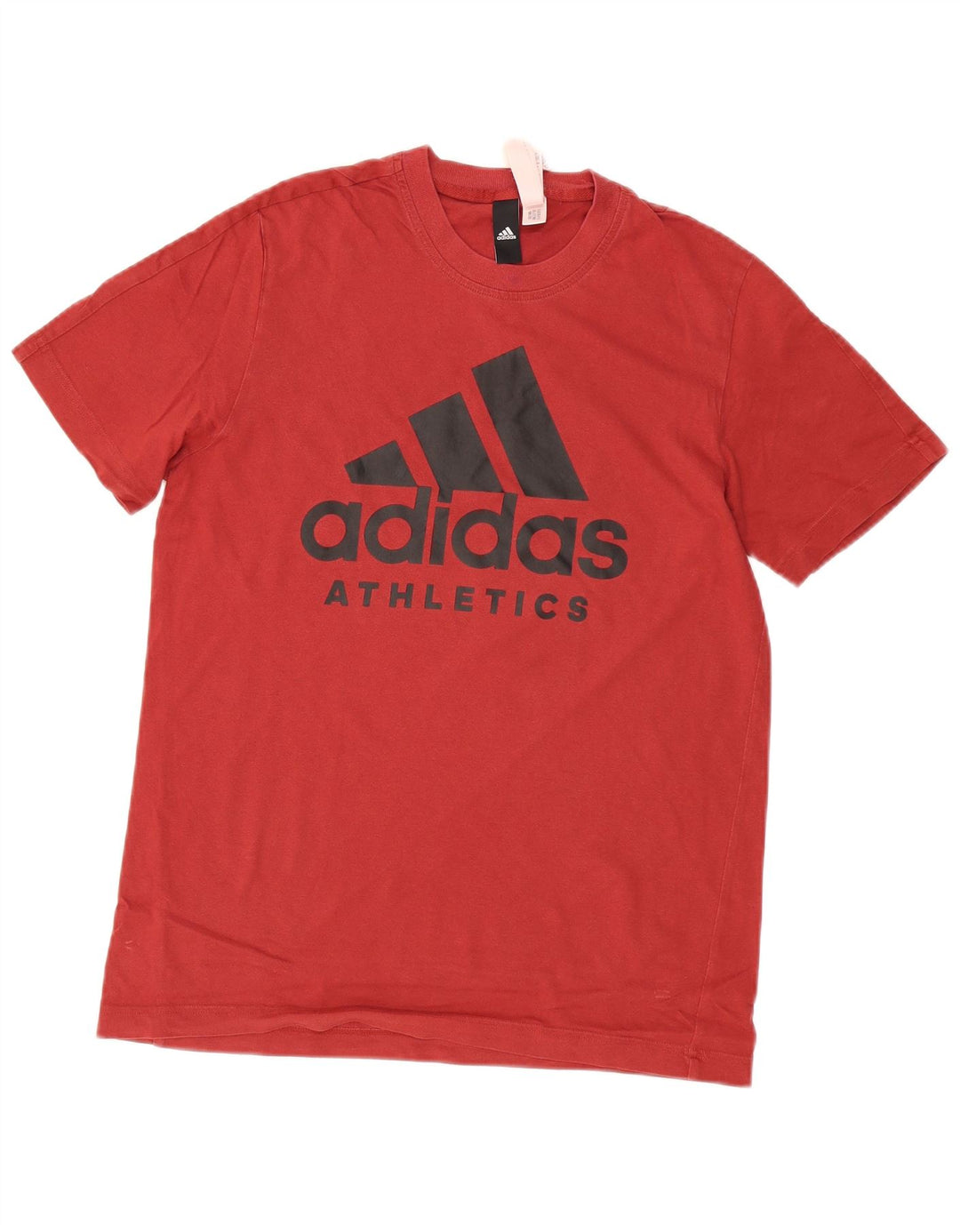 ADIDAS Herren Grafik T-Shirt Top Mittelrot