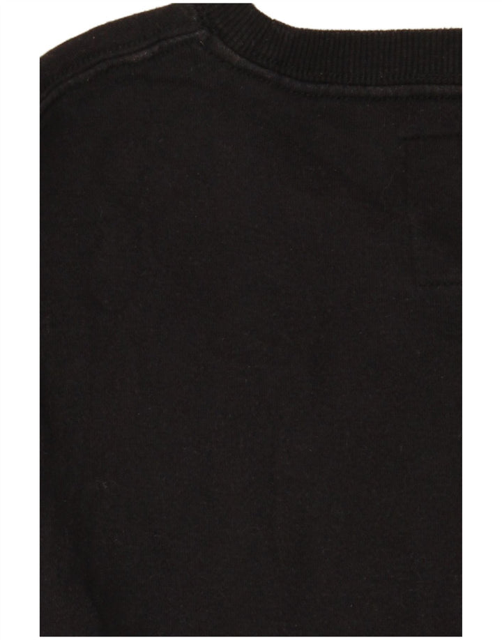 Levi's Jungen-Sweatshirt mit Grafik, 11–12 Jahre, schwarze Baumwolle