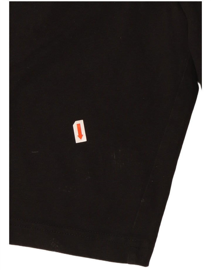 Puma Herren Sport Shorts Small Schwarz Baumwolle