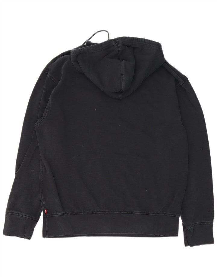 Levi's Herren-Kapuzenpullover mit Grafik, mittelschwarz, Baumwolle