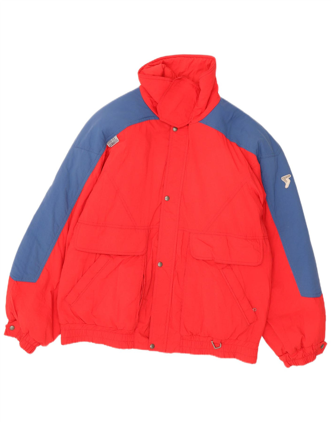 Schöffel Herren Gore-Tex Skijacke XL Rot Colourblock Polyamid