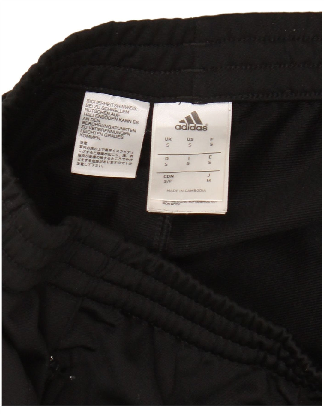 Adidas Herren-Trainingshose, Jogginghose, Größe S, Schwarz, Polyester