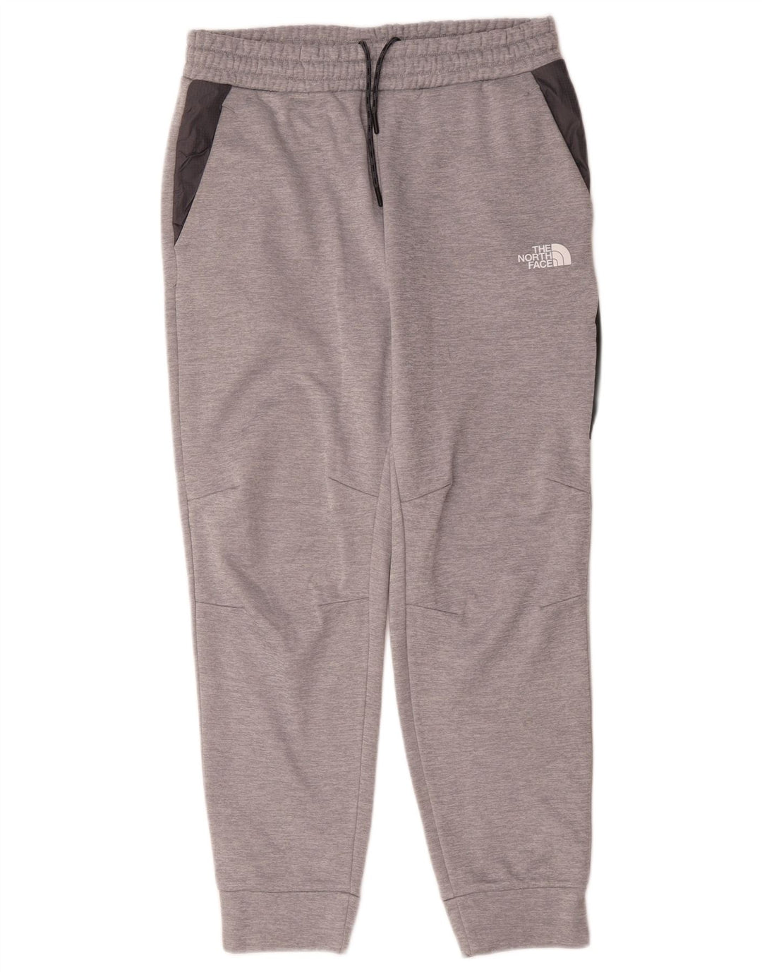 The North Face Herren-Trainingshose, Jogginghose, mittelgrau, Farbblock