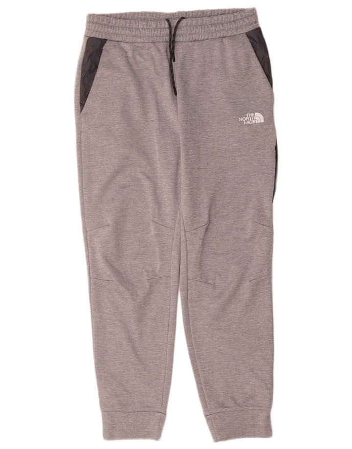 The North Face Herren-Trainingshose, Jogginghose, mittelgrau, Farbblock