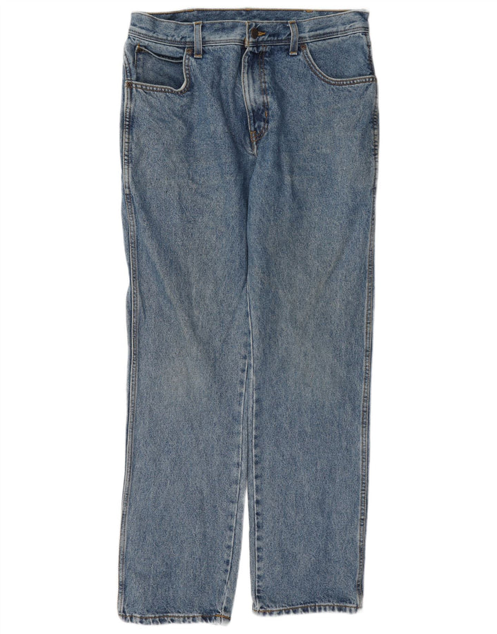 Wrangler Herren-Jeans mit normaler Passform, gerade Passform, W34, L32, Blau, Baumwolle