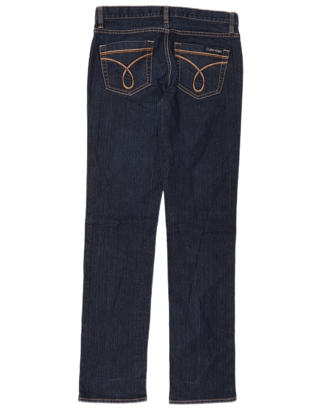 CALVIN KLEIN Damen Skinny Jeans US 2 XS W26 L31 Marineblaue Baumwolle