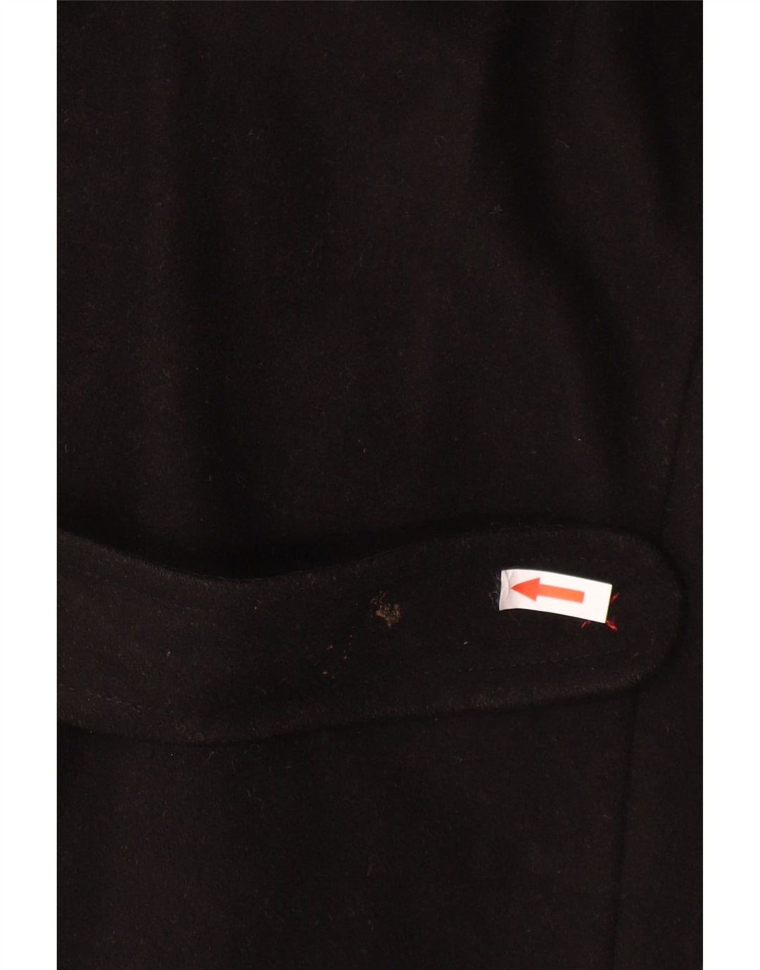 Laura Ashley Duffle-Jacke mit Kapuze für Damen, UK 12, mittlere schwarze Wolle