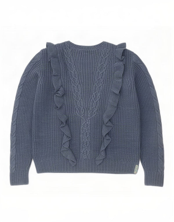 Polo Ralph Lauren Mädchen-Pullover mit U-Boot-Ausschnitt, 15–16 Jahre, XL, Blau