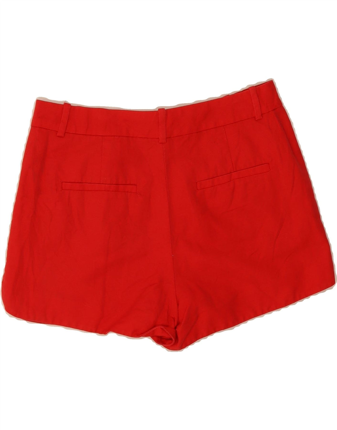 J. CREW Womens Casual Shorts US 4 Small W30 Red Linen Vintage J. Crew and Second-Hand J. Crew from Messina Hembry 