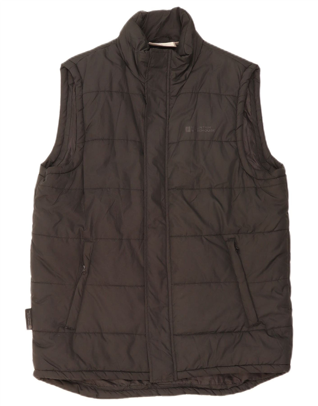 MOUNTAIN WAREHOUSE Herren Wattierte Weste UK 38 Medium Schwarz Polyester