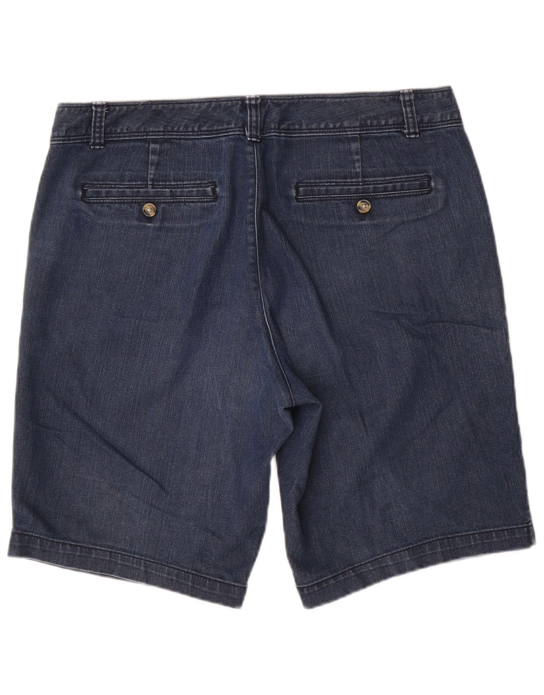 Dockers Damen Jeansshorts US 12 Large W34 Marineblaue Baumwolle